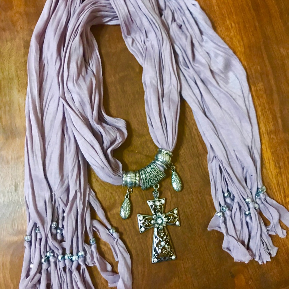 Jeweled scarf